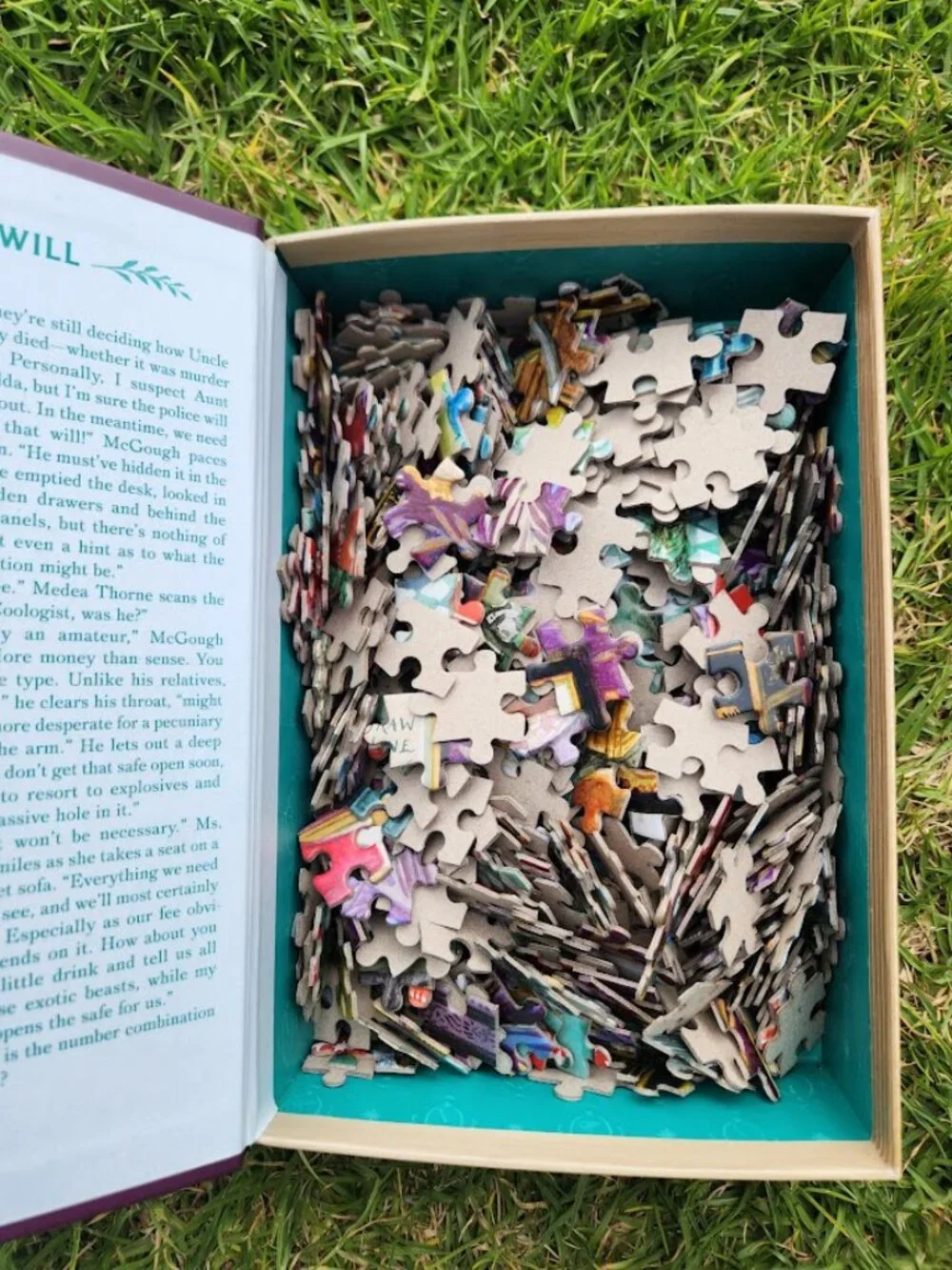 Murder Most Puzzling The Missing Will 500 Piece Jigsaw Puzzle Mystery by Chronic